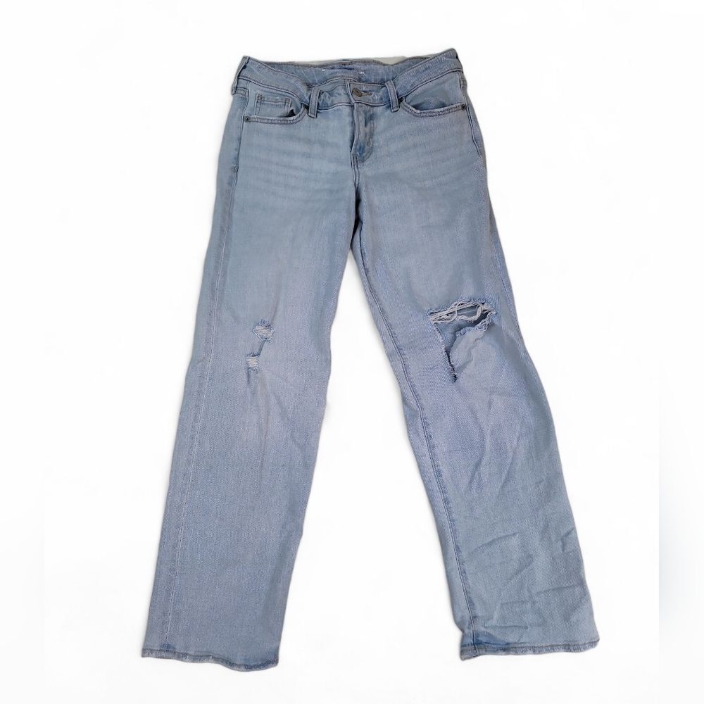 Old Navy Light Wash Distressed Jeans